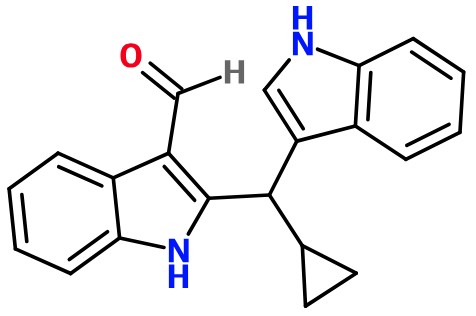 (image for) MC085353 2-[Cyclopropyl-(1H-indol-3-yl)-methyl]-1H-indole-3-carbaldehyde